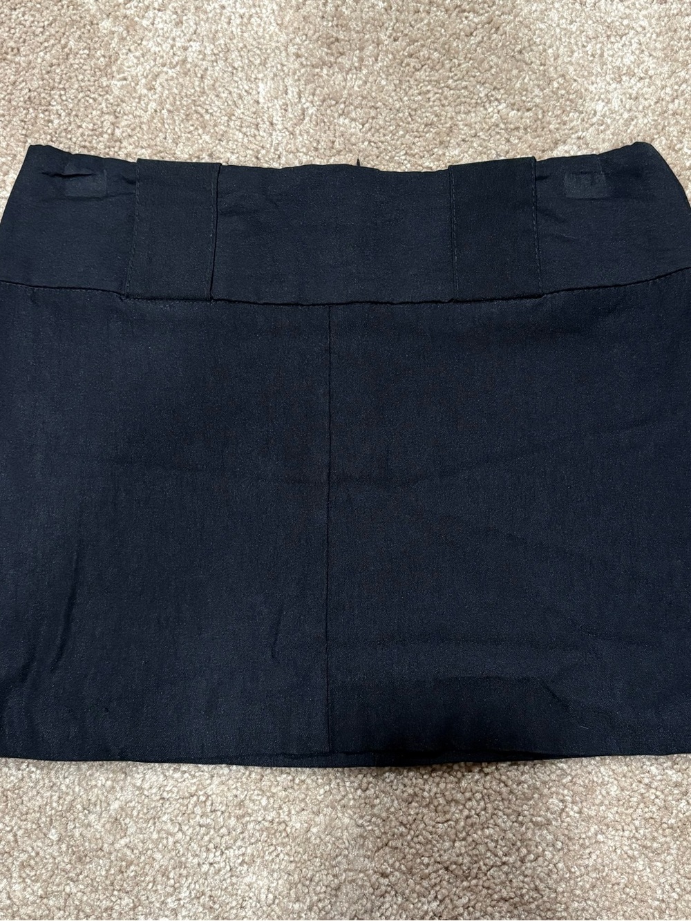 Vintage Black Mini Skirt